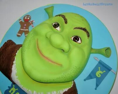 Shrek cake Shrek cake, Birthday cake pops, Kids cake