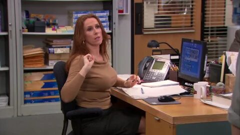 Cisco Phone And HP Monitor Used By Catherine Tate (Nellie Be