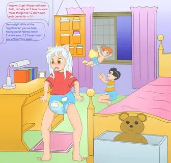 Inuyasha pet-project comic thingy- Modern Nighttime woes. by