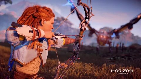 Скачать обои Playstation 4, Guerrilla Games, Horizon Zero Da