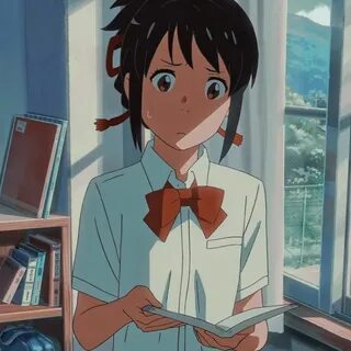 ↷ ➤ Mitsuha Miyamizu ↶ em 2020 Personagens de anime, Anime, 