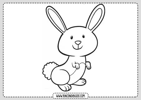 Dibujos de Conejos para colorear Rincon Dibujos