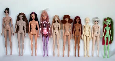 1/6 doll body comparison Second batch :), with : - Misaki . 