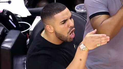 Drake Yells at LeBron James During Game 4 - YouTube