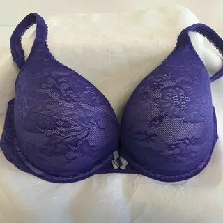 Victoria’s Secret Womens Bra 36D Purple Body By Victoria Pus