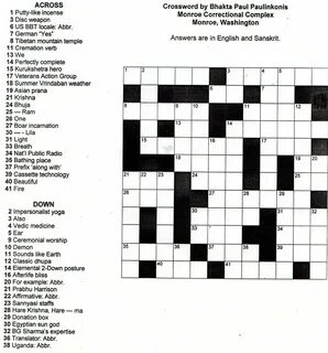 7 Best Elementary Art Crossword Printables - printablee.com