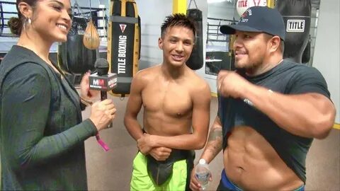 Fernando Vargas introduces the "Future of Boxing," his son E