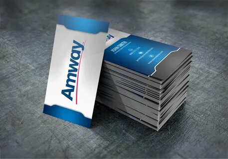 Make a great first impression with our new Amway business ca