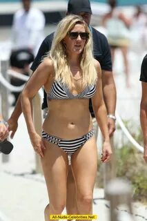 Ellie Goulding in a bikini at a beach in Miami
