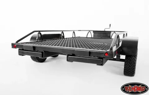 BigDog 1/10 Dual Axle Scale Car Truck Hauler Trailer Flat Be
