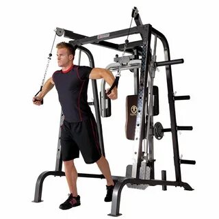 Marcy Home Gym Smith Cage System MD-9010G Weight Training Ci
