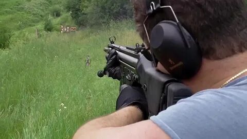 Shooting the PTR 91 .308 Cal. (75 yards) - YouTube