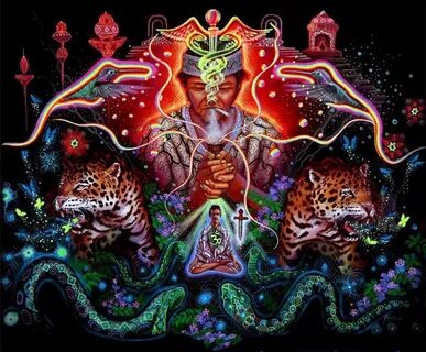 DMT Art : 40 Visionary Paintings Inspired by DMT
