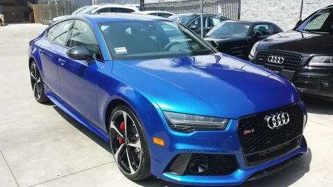 2016 Sepang Blue RS7 with Audi Exclusive Interior - AudiWorl