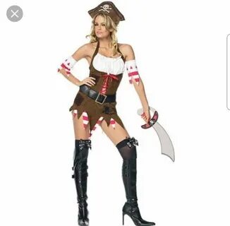 Leg Avenue Woman's Pirate/First Mate Costume #fashion #cloth