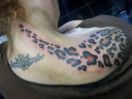 Cheetah Print Tattoos On Shoulder1 - Tattoos Book - 65.000 T