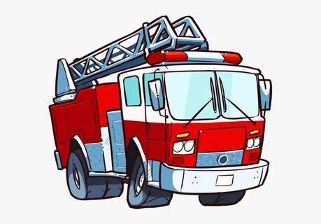 Fire Engine Firefighter Fire Department Car - Fire Truck Sil