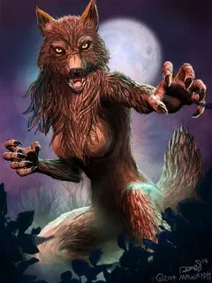 Werewolf Female concept by maugryph Werewolf art, Female wer