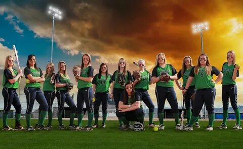 softball team composite image mark curtis Softball team pict