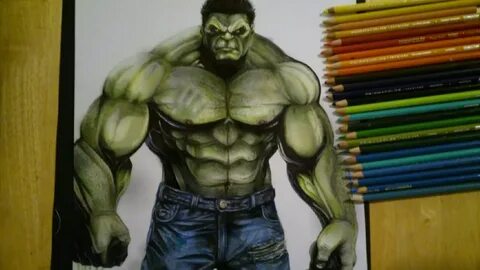 Drawing the Incredible Hulk part 2 Limit Breaker Hulk - YouT