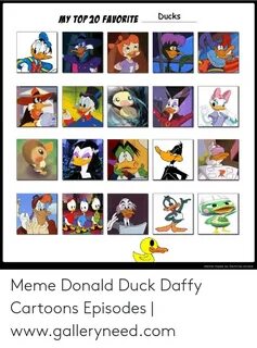 Ducks MY TOP 20 FAVORITE Ascap Meme Mode by Demitrio Miriam 