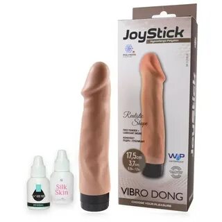 Реалистичный вибратор JOYSTICK - 17,5 см. - купить за 1657 р