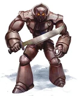 Железный голем (Iron Golem) Существа Инструменты мастера D&D
