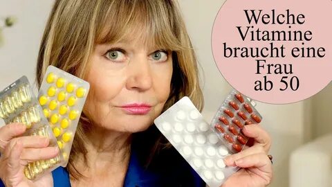 Die einzig wahren Vitamin-Bausteine die eine Frau ab 50 wirk