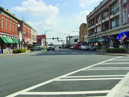 Tifton, Georgia's Main Street revitalization program nominat