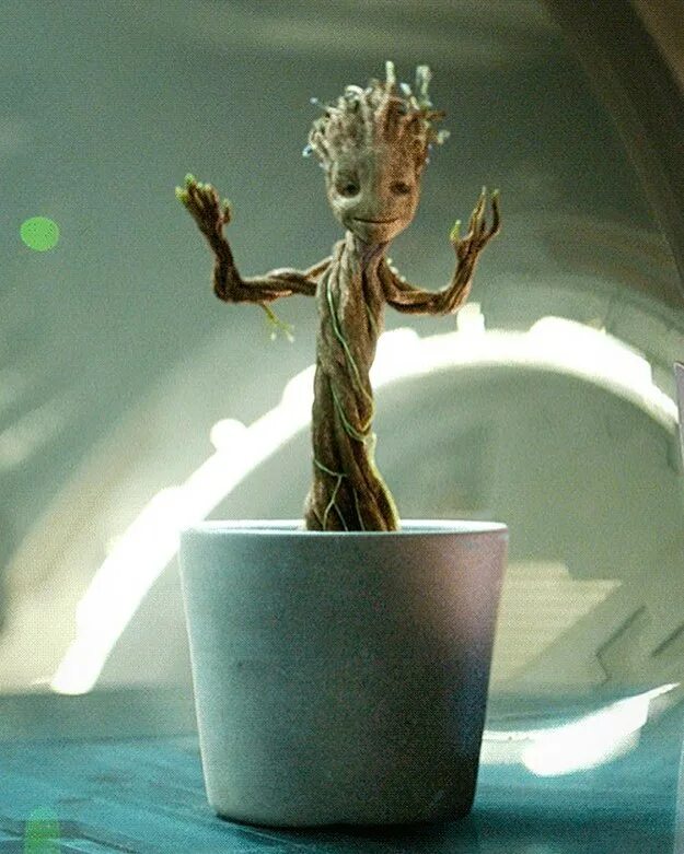 I am Groot 🥳 #Groot #babygroot #immgroot #imgroot #marvel #guardiansoftheg...