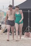 Saoirse Ronan in green swimsuit -06 GotCeleb