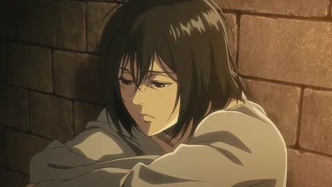 Mikasa refuses to believe the curse Anime, Attack on titan a