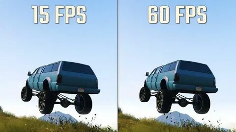 15 FPS vs. 60 FPS Gaming Fps, Games, Monster trucks