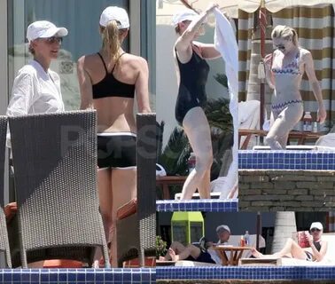 Pictures of Ellen DeGeneres in a Bathing Suit and Portia de 