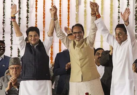 Madhya Pradesh Elections: Kamal Nath, Jyotiradiya And Shivra