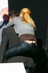 Hayden Panettiere flashes her pink panties on the set of Her
