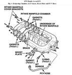 1999 Honda Accord Upper Intake Manifold Diagram: Engine with