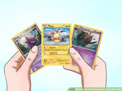 How to Know If Pokémon Cards Are Fake (with Pictures) - wiki
