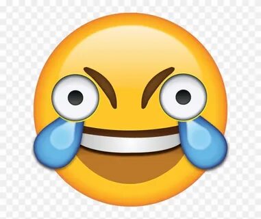 Open Eye Laughing Crying Emoji Hd By Myrellibelli - Laugh Ou
