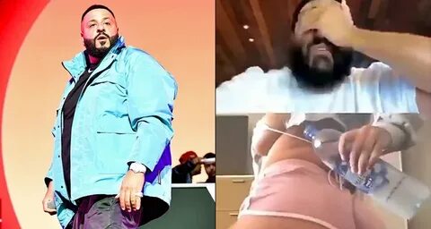 Video: DJ Khaled shuts down half-naked woman who came on his