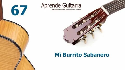 Aprende Guitarra 67 - Mi Burrito Sabanero (Villancico) Chord