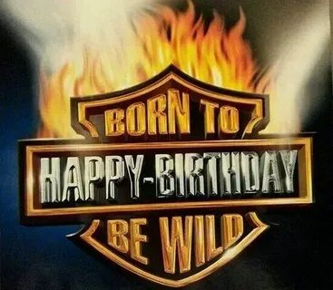 Pin by Vladimir on Harley Davidson Happy birthday man, Happy