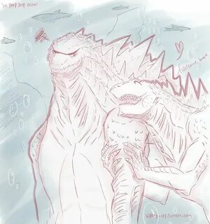 Godzilla X Zilla : welcome back !! (1) by Vipery-07art Godzi