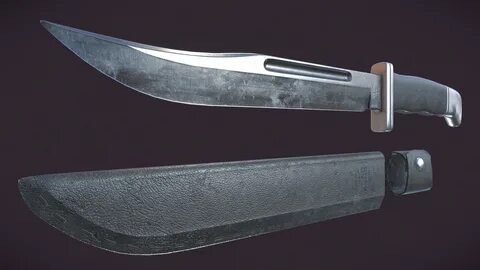 BUCK 120 General Knife - Download Free 3D model by Kirillluc