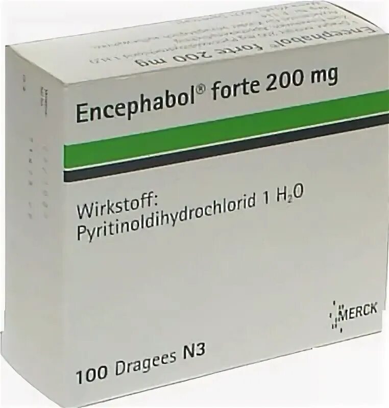 Encephabol forte 200mg Überzogene Tabletten 100 Stück online