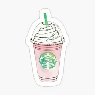 "Cute Asthetic Starbucks Cup" Sticker by yg999132 Redbubble