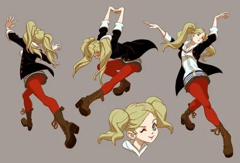 Character portraits, Character design, Persona 5 ann