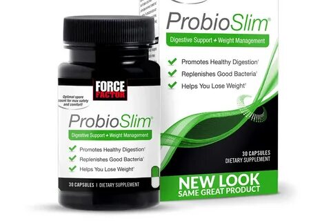 ProbioSlim is now a Force Factor product featuring the same 
