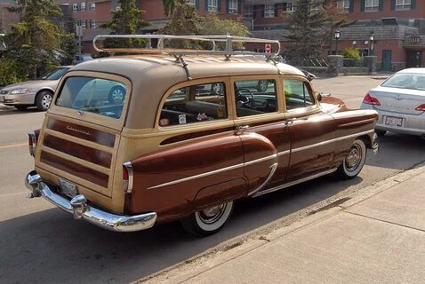 autoliterate: 1954 Chevrolet station wagon, Banff