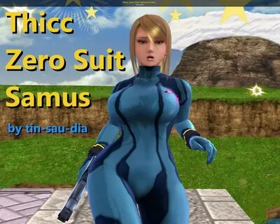 Thicc Zero Suit Samus (Outdated) Super Smash Bros. (Wii U) Mods